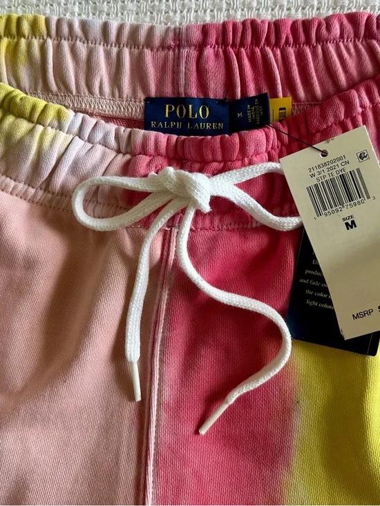 NWT Ralph Lauren tie dye joggers size M - Picture 7 of 7